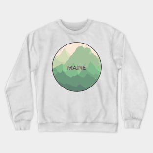 Maine State Crewneck Sweatshirt